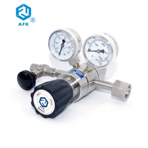 Buy cheap Two Stage Hydrogen Pressure Regulator , High Pressure Air Compressor Regulator from wholesalers