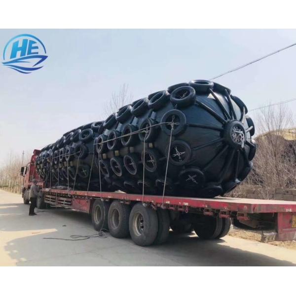 Quality 50kPa and 80kPa Boat Rubber Fender Protecting Vessel for sale