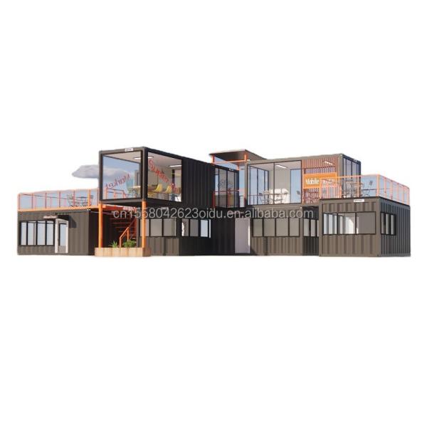 Customized Modern Prefab Tiny House with Customized Color and Wall 50/75/100mm