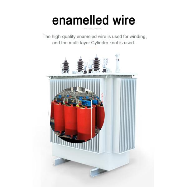 S11 Three Phase Oil Immersed Oil-Immersed Type Transformer Oil-Filled Electric Transformer