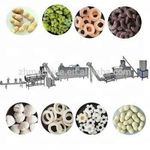 Fully Automatic Twin Screw Extruder High Productivity Puffed Rice Processing