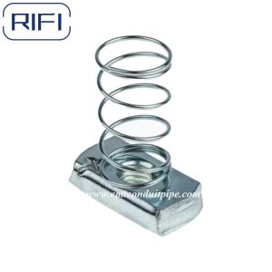 Buy cheap RIFI Spring Nuts Unistrut Channel Nut Zinc Plated from wholesalers