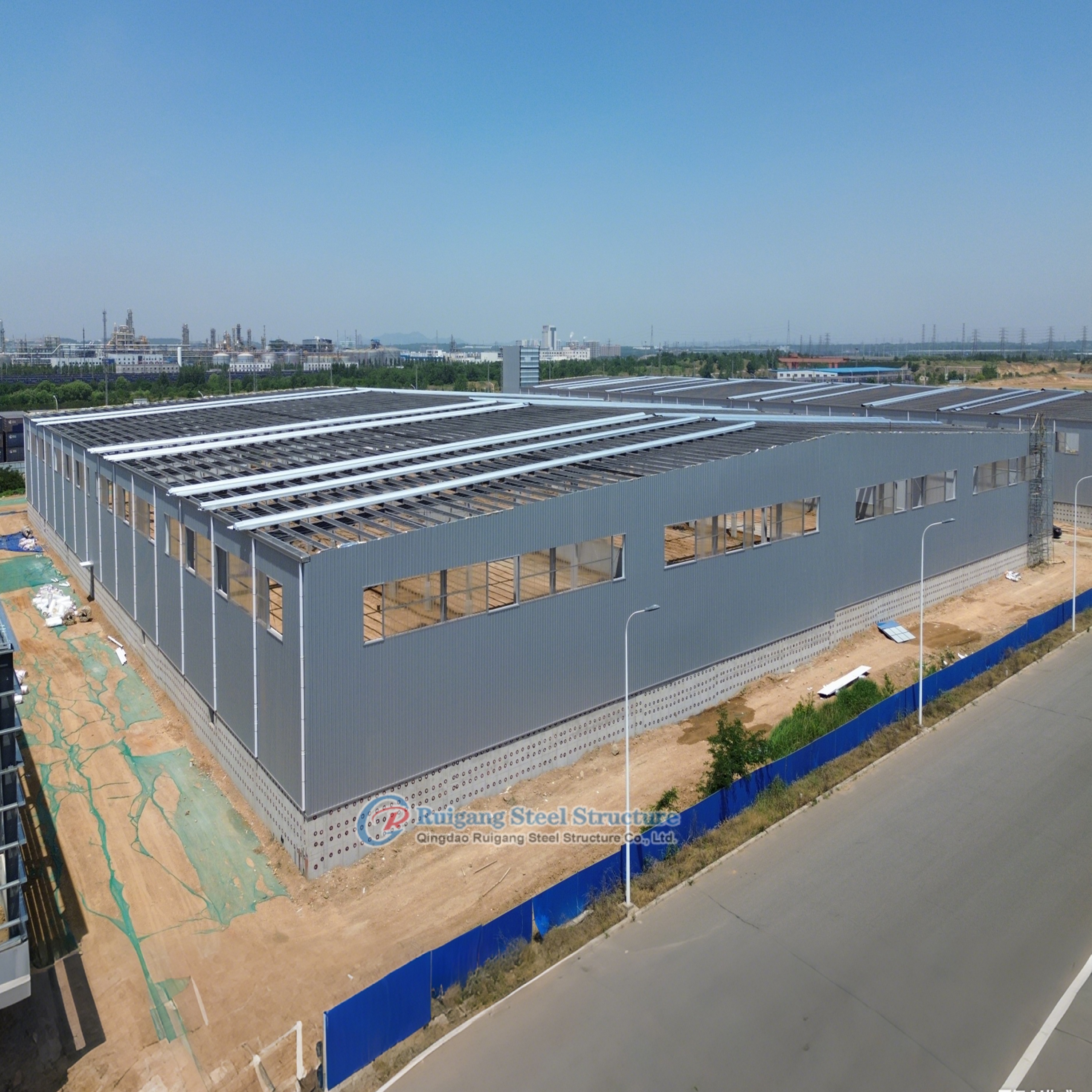 Buy cheap Pre-Engineered Prefabricated Steel Structure Building For Industrial Factory With Large Span from wholesalers
