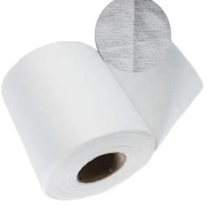 Spunlace Nonwoven Fabric Roll Woodpulp Polyester Material Reusable