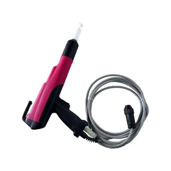 Quality Construction Works Electrostatic Powder Spray Gun With Replaceable Nozzle for sale