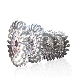 Stainless Steel Pelton Turbine Runner Replacement Long Lifespan Using