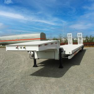 Fixed Gooseneck FGN Low Bed Semi Trailer 60 Ton