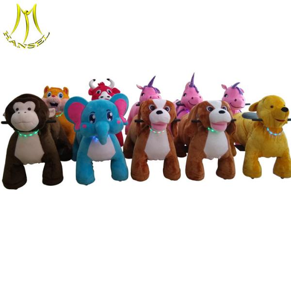 Buy cheap Hansel High Quality motorized plush riding animals electric scooter from wholesalers