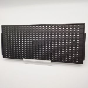 Black MPPO ESD Component Tray 7.62mm Thick For BGA IC Devices