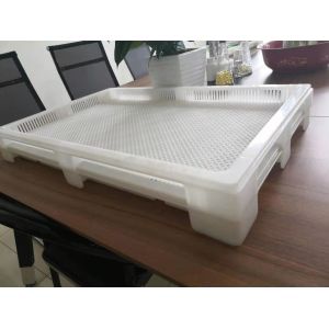 Buy cheap ISO9001 PPE Plastic Drying Trays 75 * 55 * 5cm For Capsule Candy from wholesalers