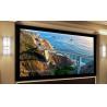 Buy cheap Acoustically Transparent Fabric Fixed Frame Projection Screen With Velvet Aluminum Frame from wholesalers