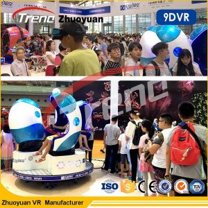 Full Motion 9D VR Simulator , 9D Action Cinemas With HD 1080P VR Glasses
