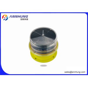 Buy cheap Helipad LED Aviation Obstacle Light With Solar Panel Die Casting Aluminum from wholesalers