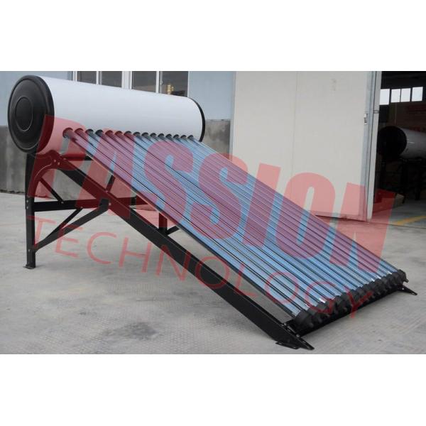 Quality Professional Heat Pipe Solar Water Heater With 20 Tubes Aluminum Reflector Frame for sale