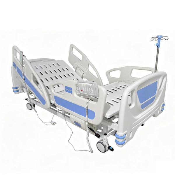 Quality Multifunctional Electric Hospital Bed With Nurse Control Panel, Hand Controller & Rail Controls for sale