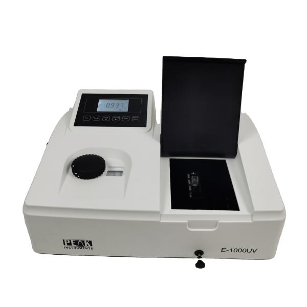 Buy cheap Deuterium/Tungsten Lamp Basic Single Beam Manual Type Spectrophotometer 190nm to 1020nm from wholesalers