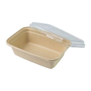 Buy cheap 1250ml Disposable Biodegradable Containers With Lids , Bagasse Food Packaging from wholesalers