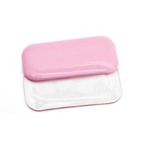 110*52mm Pink Silicone Lash Palette Holder Eyelash Extension Accessories