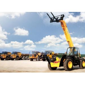 Buy cheap Diesel XCMG Telescopic Boom Forklift , 82KW Engine Power Rough Terrain Forklift from wholesalers