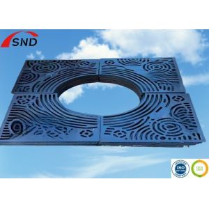 Buy cheap Square Ductile Iron Tree Grating with ISO9001:2015 and DIN En124 Standards for Outdoor Tree Slab Pit Grating from wholesalers