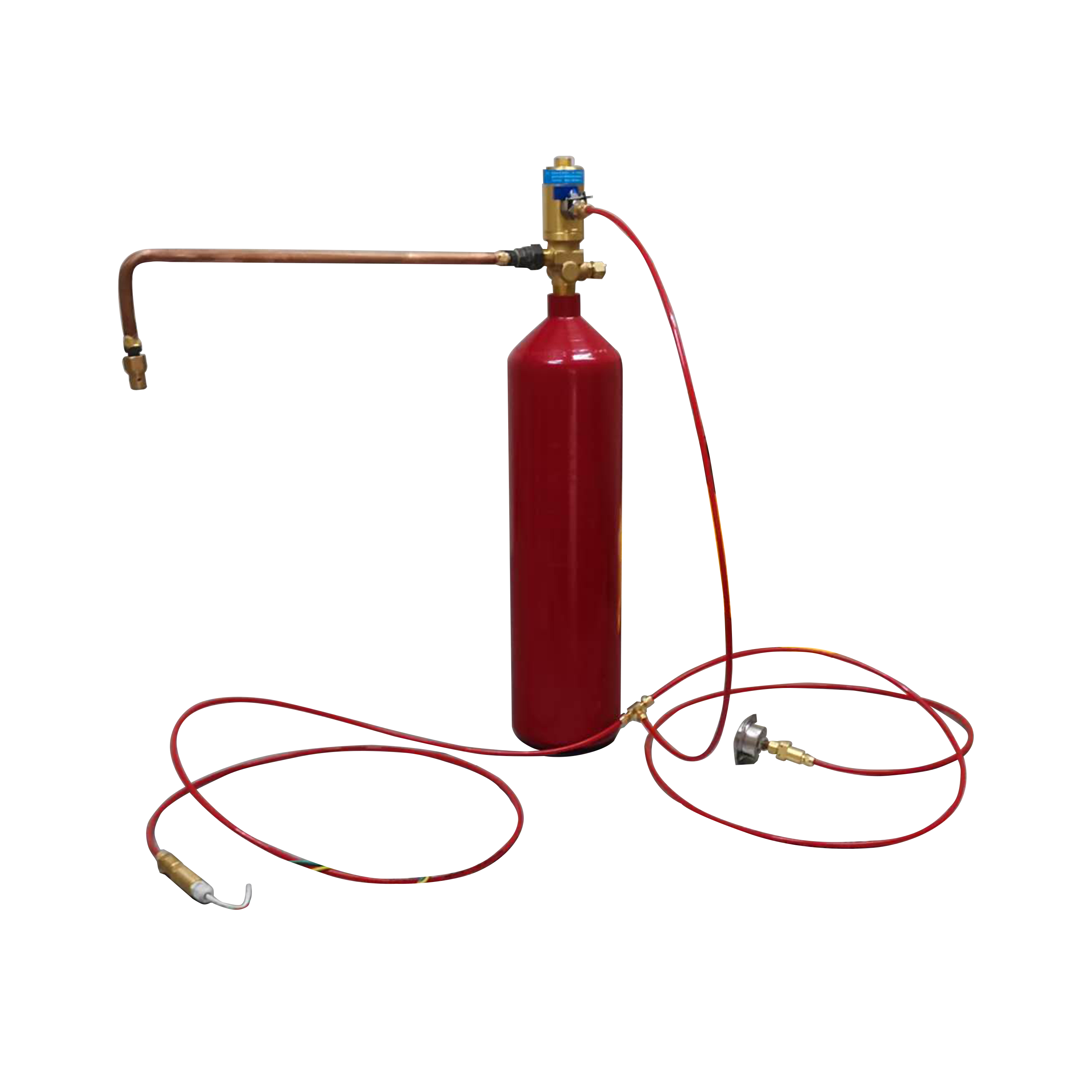FM200 Fire Detection Tube Extinguisher 170C Auto-Release for Electrical Cabinets