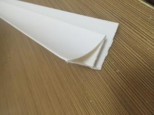 Buy cheap 4CM Glossy Extruded Plastic Profiles Top Clip For Room Roof Garden Drainage Board from wholesalers