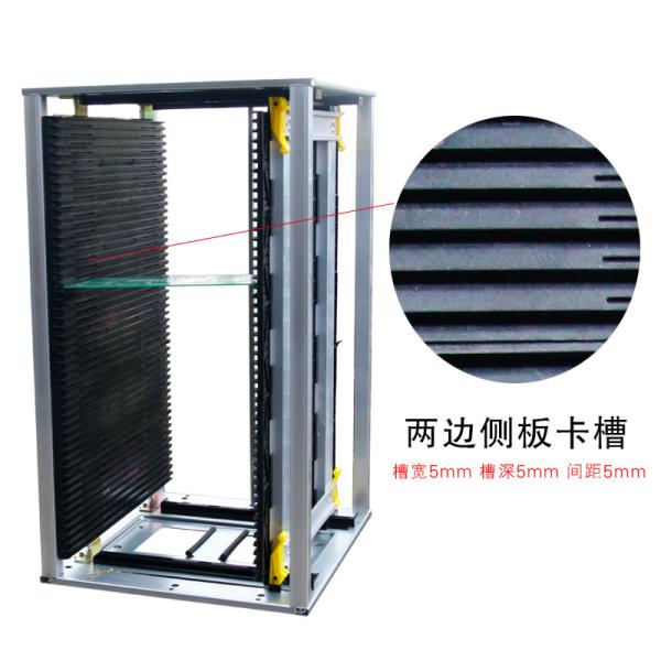Quality 8KG SMT Spare Parts PCB Magazine Loader and Unloader PCB Holder Rack 460mm x 400mm x 563mm for sale