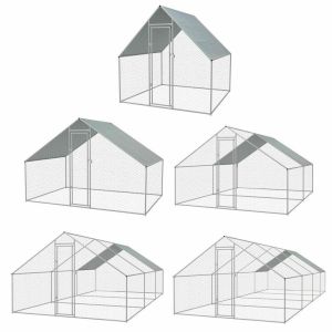 Buy cheap Metal Frame 62.7kgs 8x3x2m Chicken Run Kennel from wholesalers