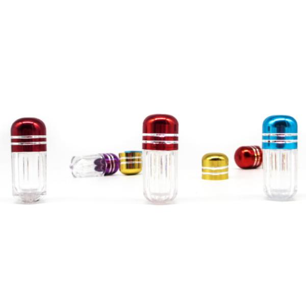 Quality One Grain Pack Health Product Packaging Bottle , Plating Cap PET Plastic Bottle for sale