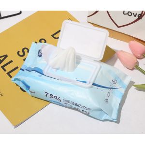 Buy cheap OEM Antiseptic 75% Alcohol Wet Wips Kill Germs And Virus from wholesalers