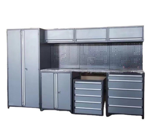 Functional Silver Storage Spare Tools Parts Box for US Popular 8 Drawers Base