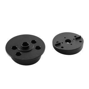 Buy cheap OEM Polishing Robotics Aluminum Bracket Black Anodized Treatment from wholesalers