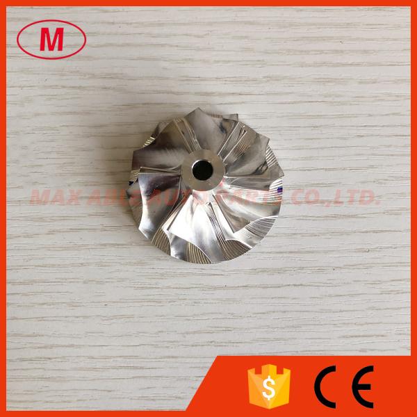 Buy cheap TB25 431350-0001e 39.80/51.37mm 6+6blades turbo milling/aluminum 2618/billet compressor wheel for 709390-0001 BME ALPINA from wholesalers