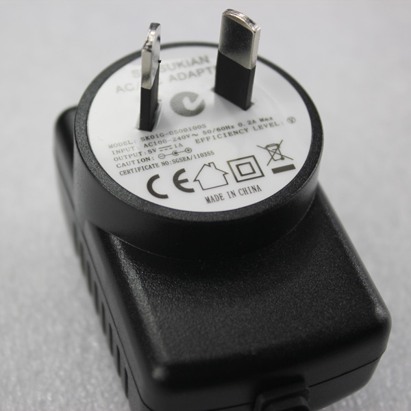 Quality 5v3a australia plug adapter with SAA CE approved for sale