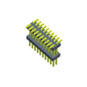 Buy cheap 1.27mm Board Spacer Dual Row Straight Right Angle from wholesalers