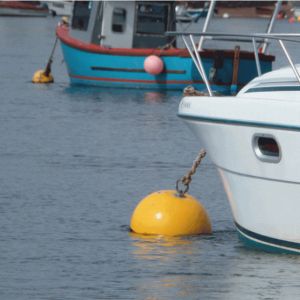 Buy cheap Yellow Marine Equipment Polyurethane Floating Mooring Buoy from wholesalers