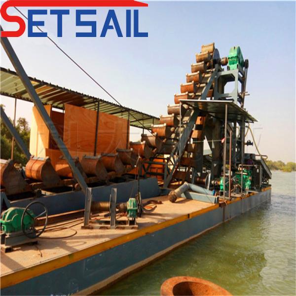 Produced Hydrocyclone Cyclone Type Gold and Diamond Dredger with 60m3-300m3