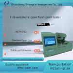 Buy cheap Petroleum oil open flash point tester ASTM D92 Flash Point Tester  petroleum oil tester  Electronic ignition from wholesalers
