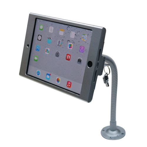 Quality Lockable Adjustable  Tablet Security Stand & Bracket Ipad Anti Theft Case for sale
