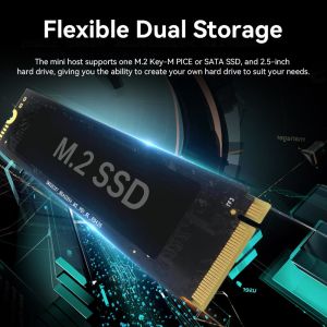 Intel Celeron N5095 Industrial PC With Dual Ethernet Dual COM DDR4 16GB RAM