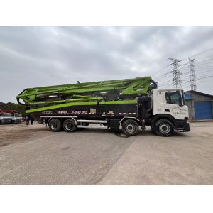Buy cheap ZLJ5441THBSE Used Scania Concrete Pump Truck With Zoomlion Mounted Pump from wholesalers