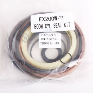 China Hitachi EX200 W / P TD00716 - 49 Excavator Seal Kit Hydraulic Boom Hyd Cylinder Rubber Oil Seal on sale