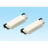 Buy cheap 0.5mm Pitch 14P FPC Cable Connector Electronic ZIF Upper Type With Phosphor Bronze from wholesalers