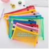 Buy cheap Mesh Waterproof Zipper File Document Bag, canvas A4 file document mesh zipper bag, office filing mesh plastic mesh docum from wholesalers