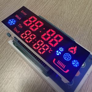 Buy cheap Customized 7 Segment LED Display Common anode Ultra Red/Blue for Gas Cooker Controller from wholesalers