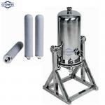 Buy cheap High Precision 0.1um Multi Cartridge Filter Housing with 10 Cartridges from wholesalers