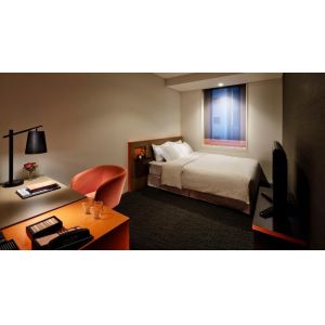 Buy cheap Darwin hotel style apartment samll space furniture by single bed with dining table and leather sofa chair from wholesalers