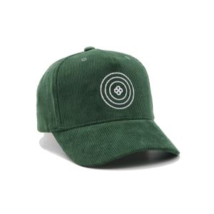 Personalize Your 5-Panel Baseball Cap Corduroy Fabric With 6 Eyelets Embroidery