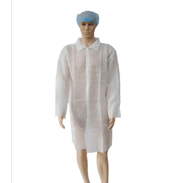 Quality Soft Feeling Knit Cuff Disposable Hospital Scrubs for sale