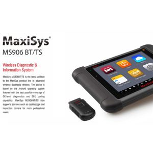 Buy cheap Autel MaxiSys MS906BT Auto Diagnostic Scanner Wireless/Advanced/Comprehensive Scan Tool MS906 BT with WIFI for OBDII ECU from wholesalers
